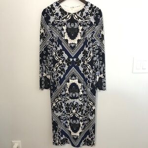 NWOT Maggy London Printed Jersey Midi